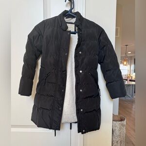 Girls Black Coat by Copper Key size 6-6x